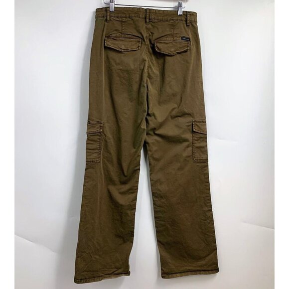 Sanctuary Women's Mid Rise Cotton Stretch Straight Leg Cargo Pants Size 30‎ - Picture 2 of 14